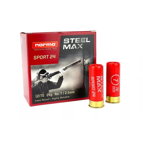 Norma - Steel Max 12/70 - 24g (250stk)